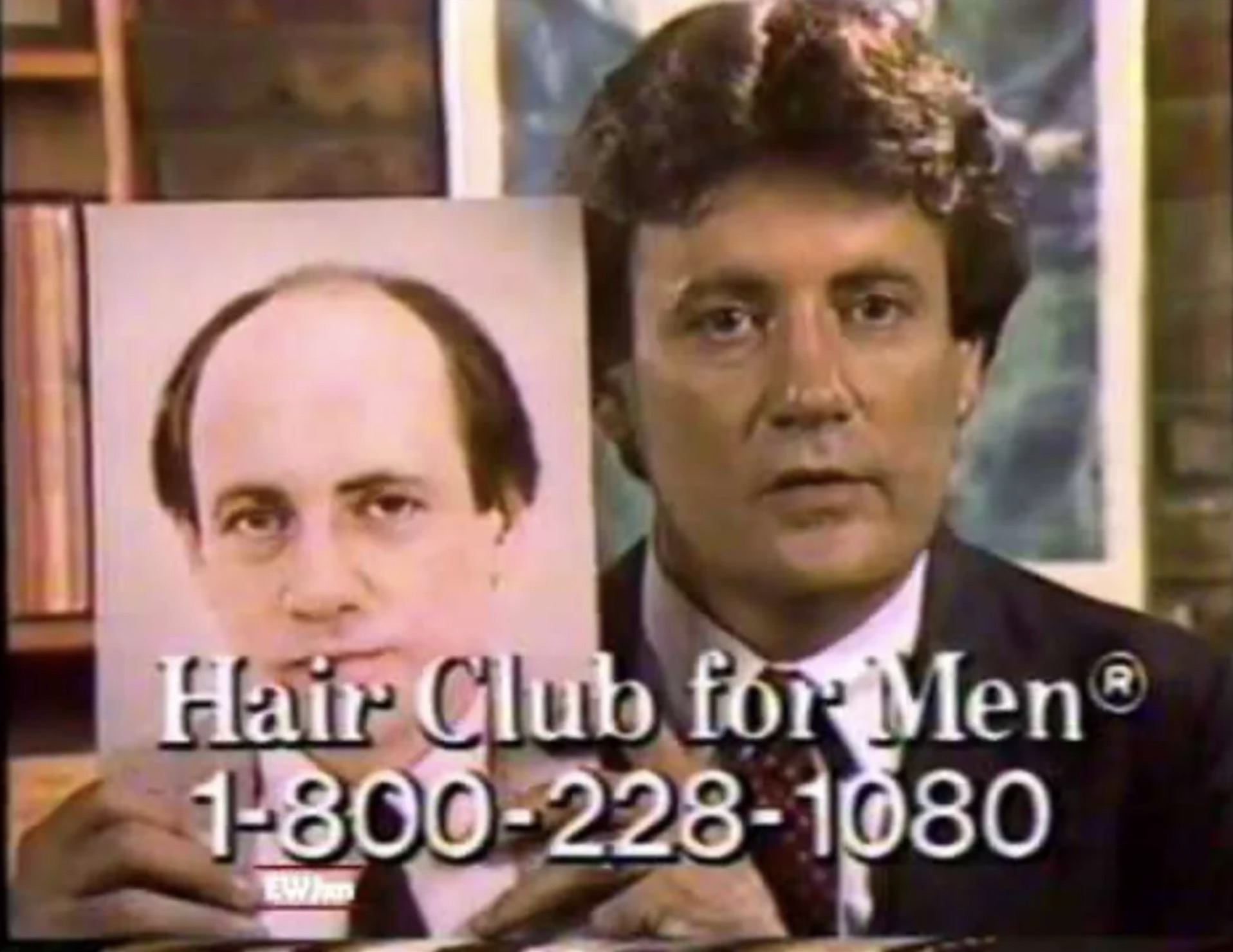 not only the president but also a client - Hair Club for Men 18002281080 Ew