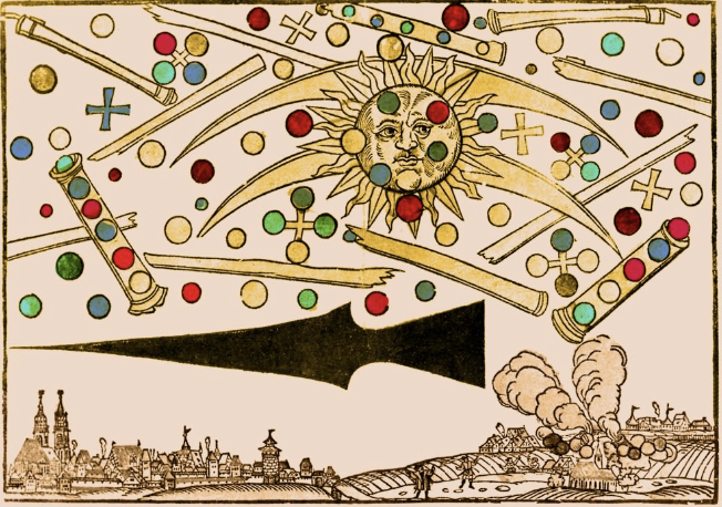 1561 celestial phenomenon over Nuremberg -