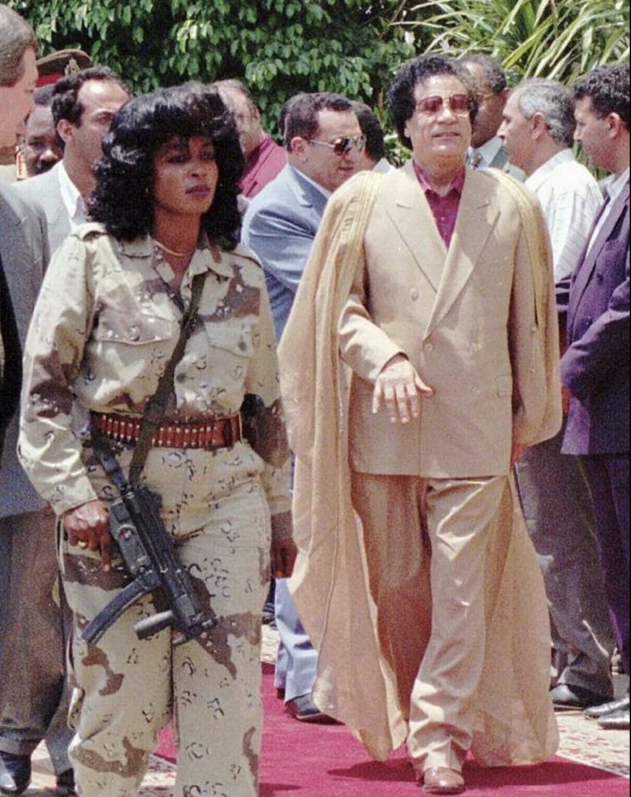 muammar gaddafi bodyguards