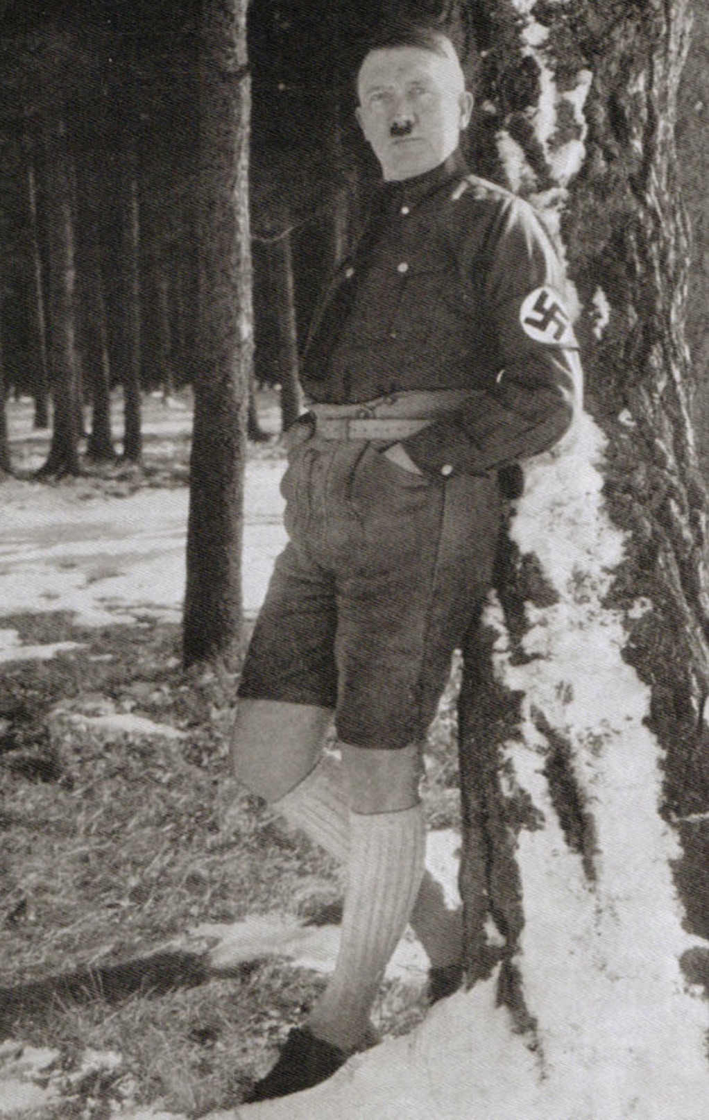 hitler in lederhosen