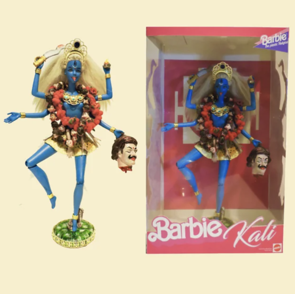 plastic religion barbie dolls - Barbie Kali Barbie