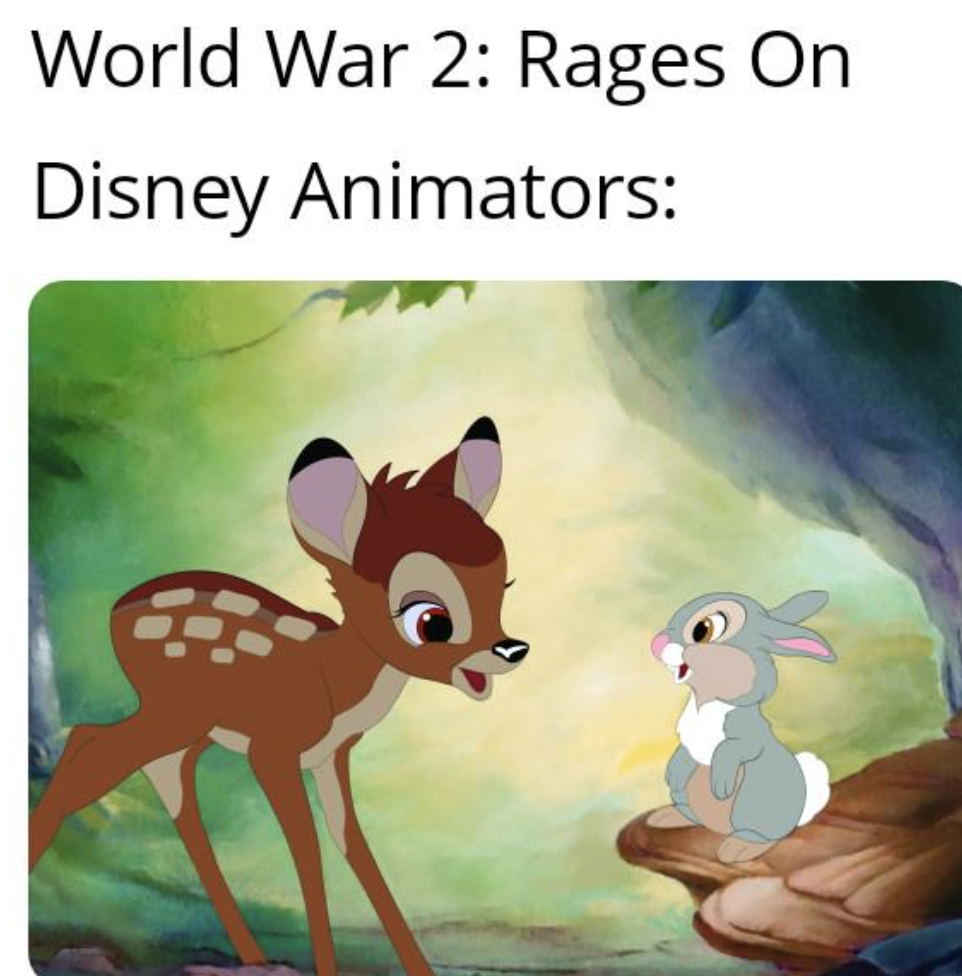 World War 2 Rages On Disney Animators