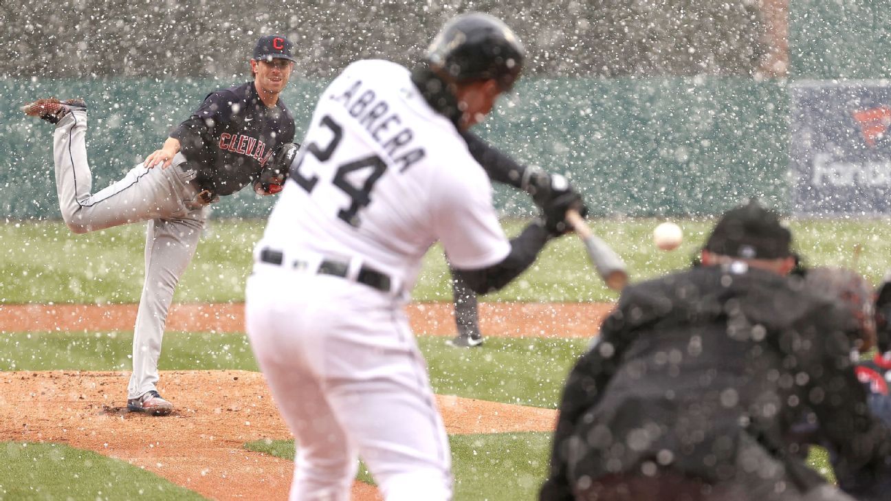 22 Times Baseball Was Ruined ... By Snow