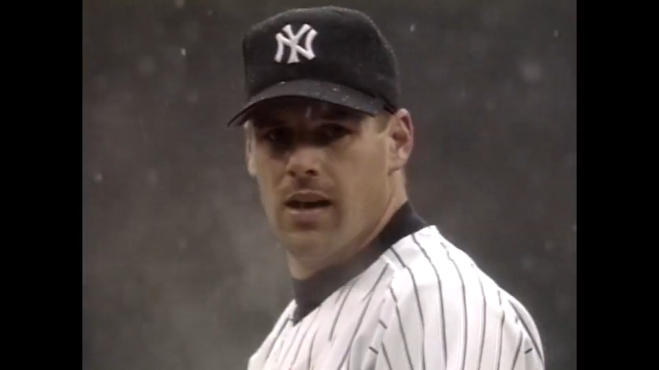 John Wetland earns the save for the Yankees, as they embark on their eventual championship winning 1996 season.