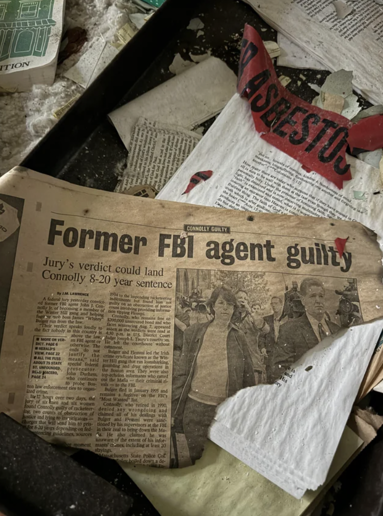 newspaper - Tion Asresto Former Fbi agent guilty Jury's verdict could land Connolly 820 year sentence