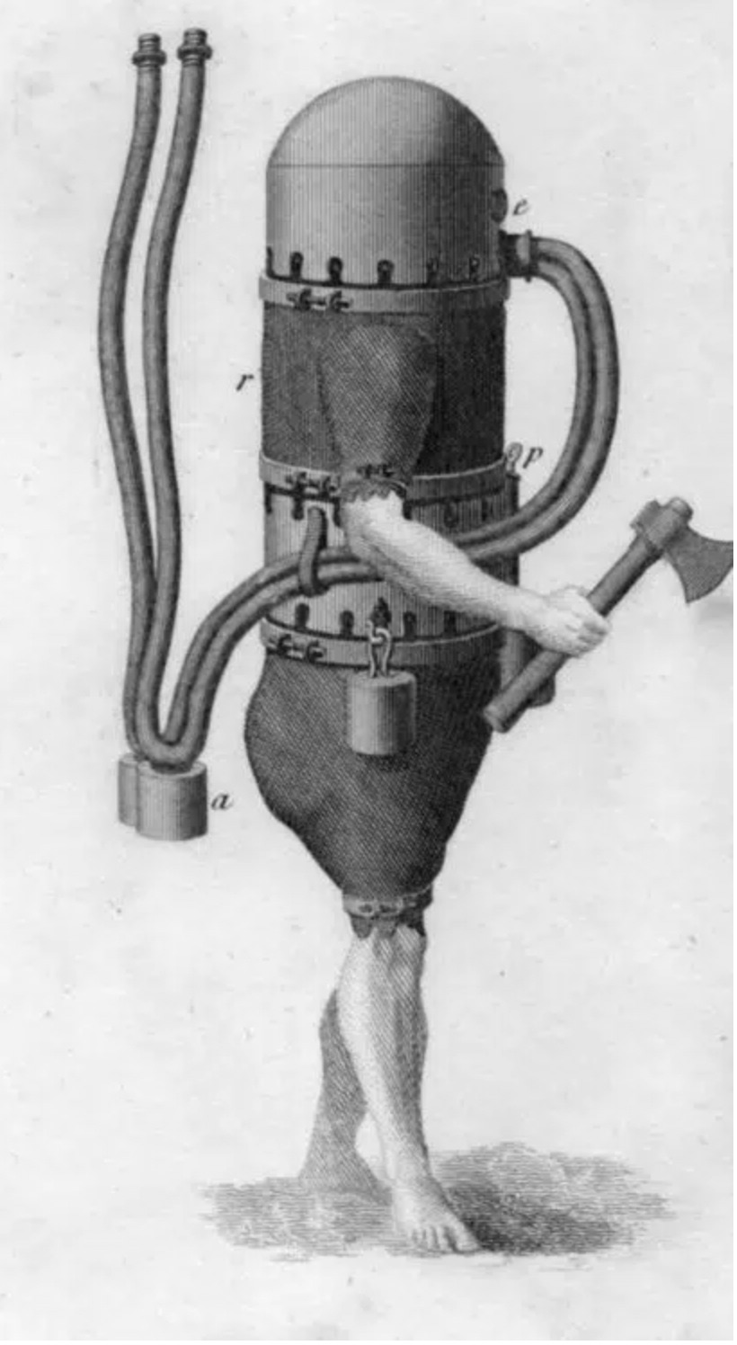 first diving suit - a 5663