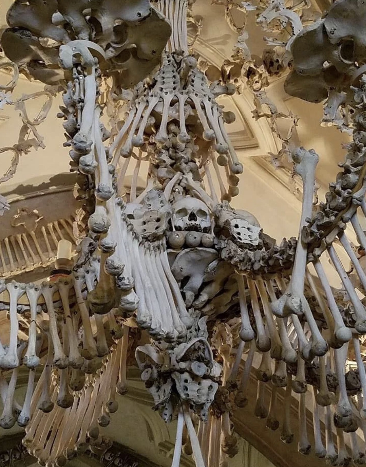 bone church in czech