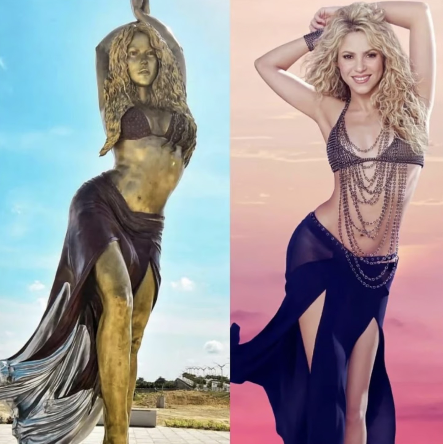 statue shakira