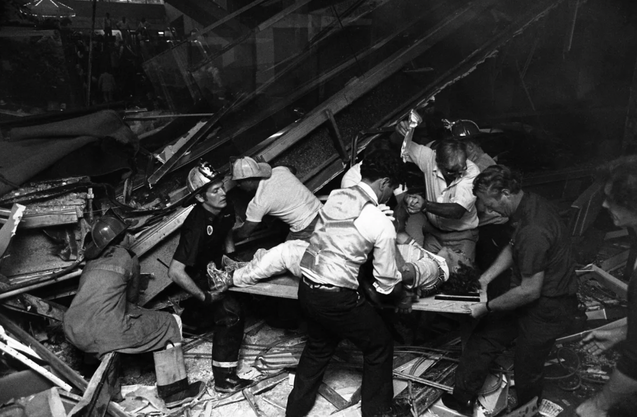 hyatt regency collapse bodies