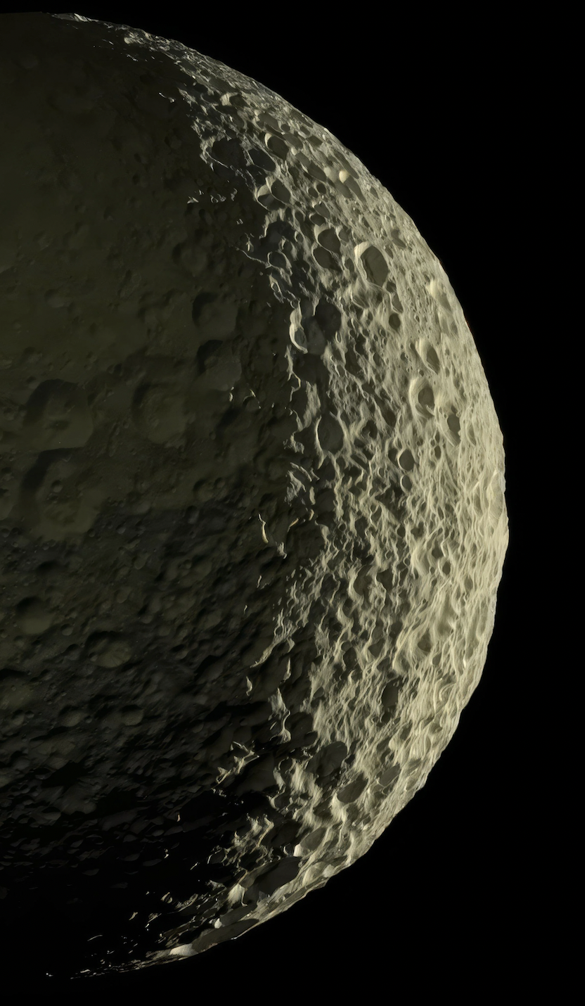 clearest image of mimas