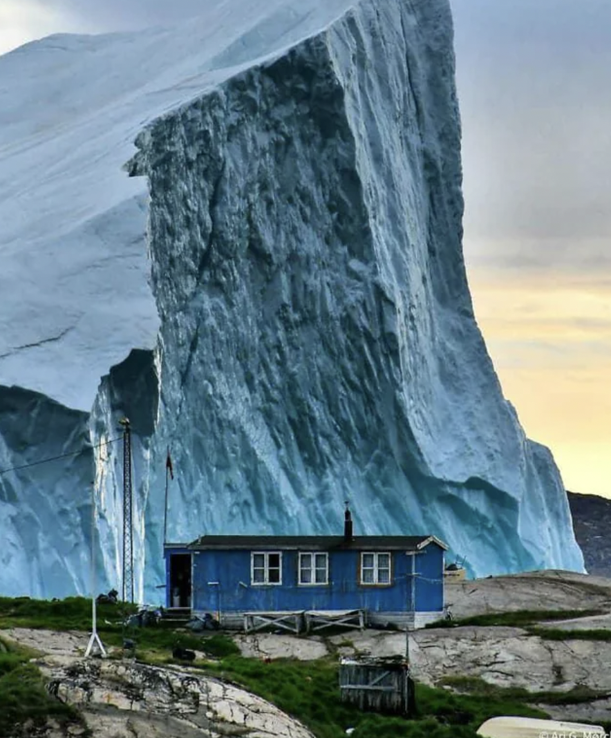 iceberg house greenland