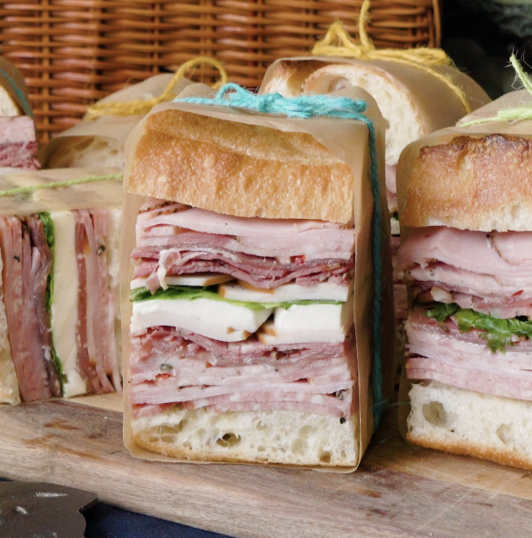 A sandwich shouldn’t go taller, but wider/longer when the desire for extra filling comes.