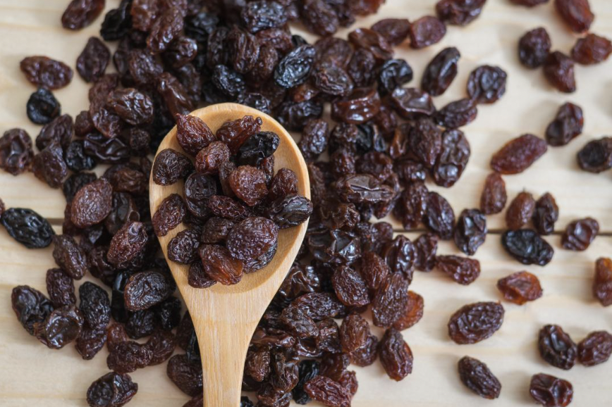 Raisins hidden in food are hateful and unwelcome.