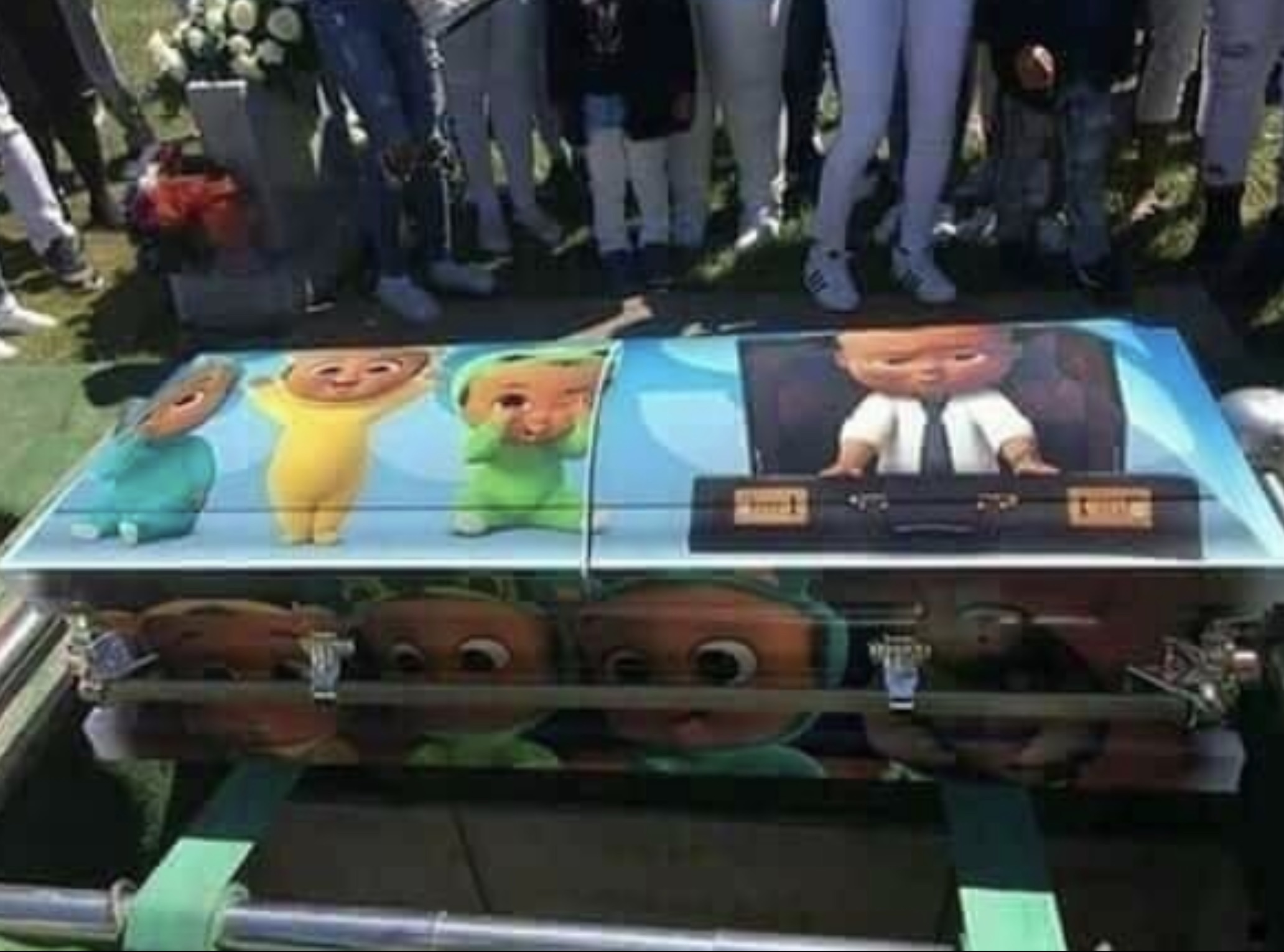 boss baby casket