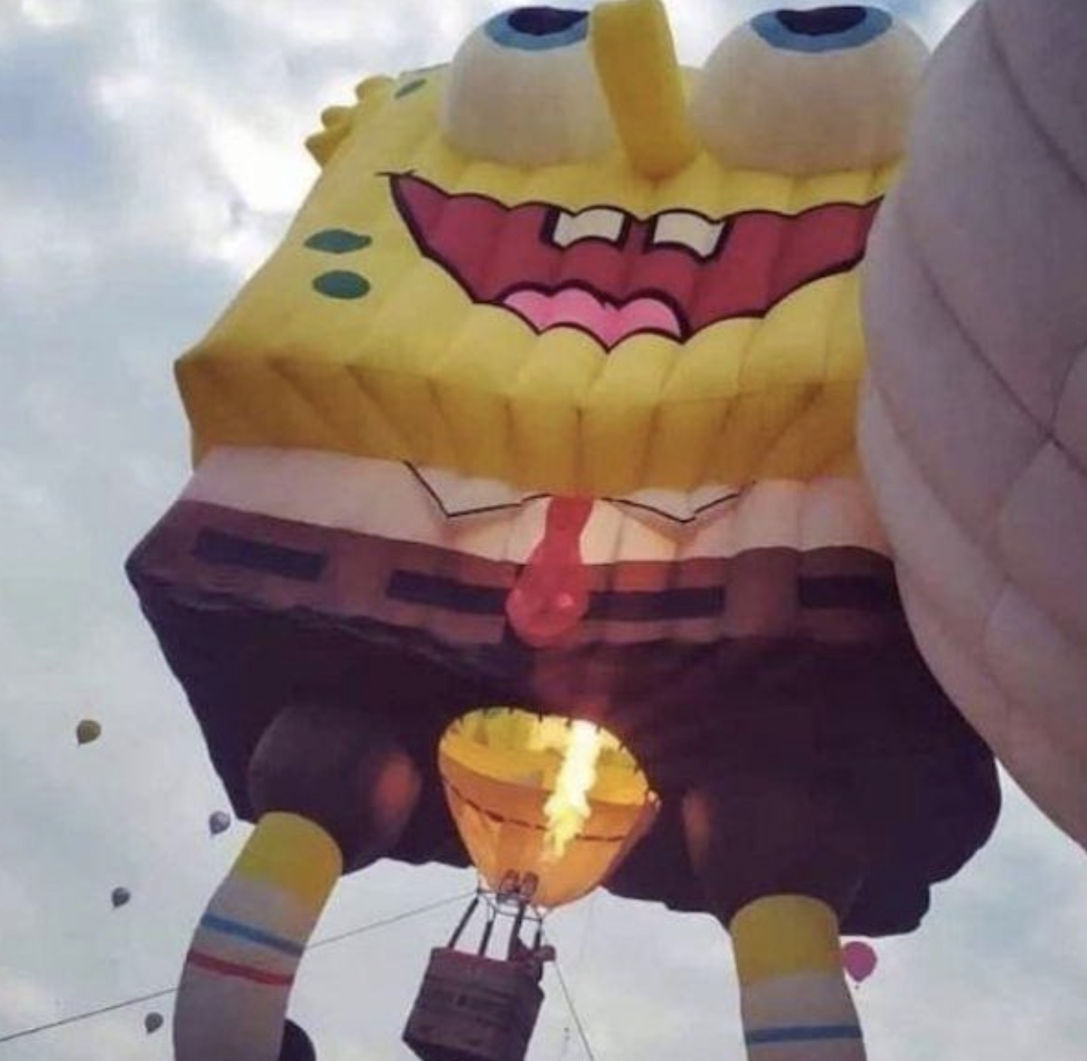 balloon spongebob meme