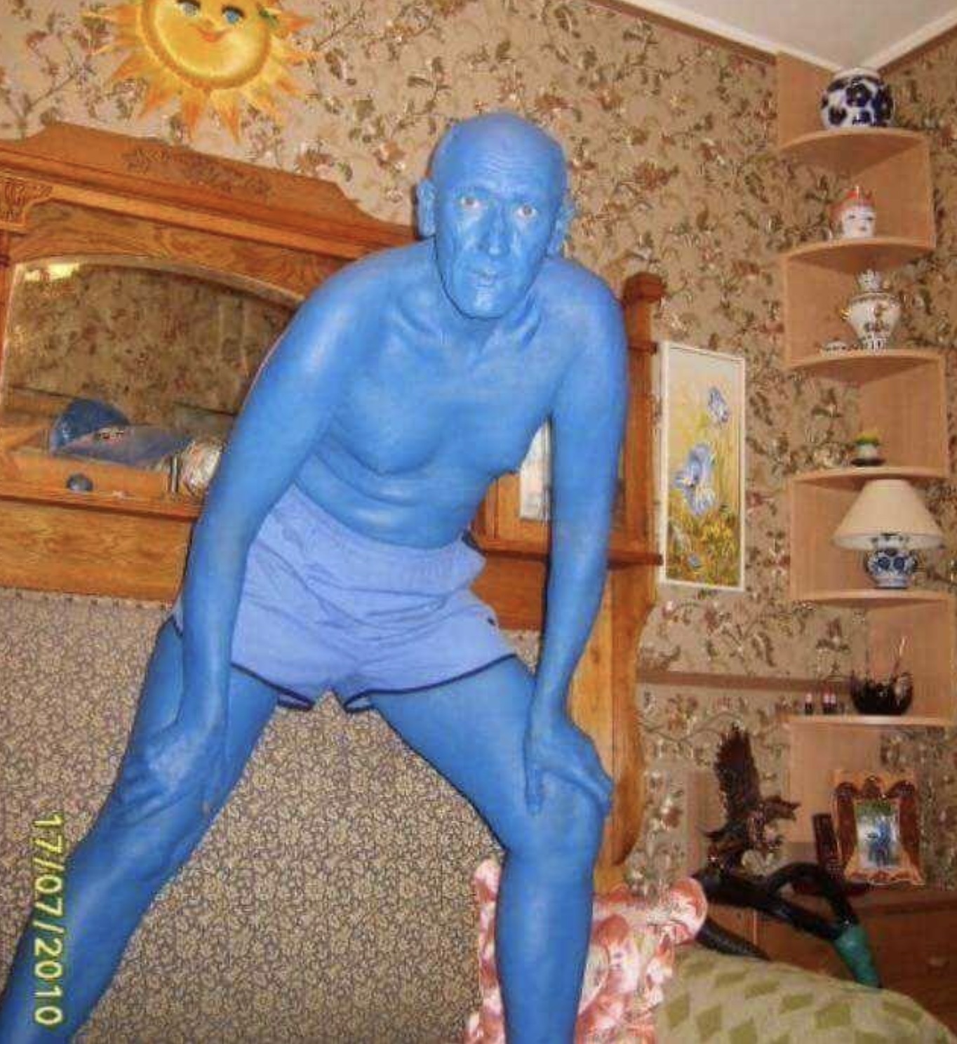 cursed smurf - 17072010