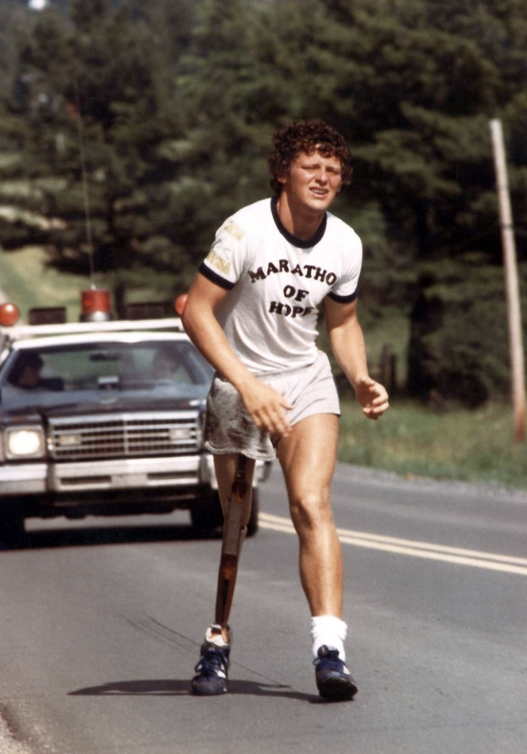 terry fox leg - Maratho Of Hop