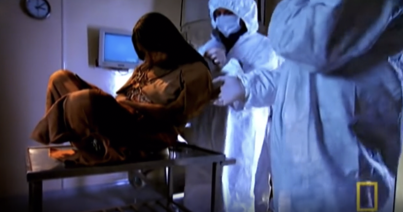 12-year-old Incan mummy, sacrificed.