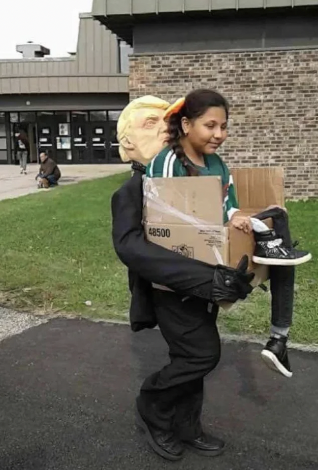 trump costume meme - 48500