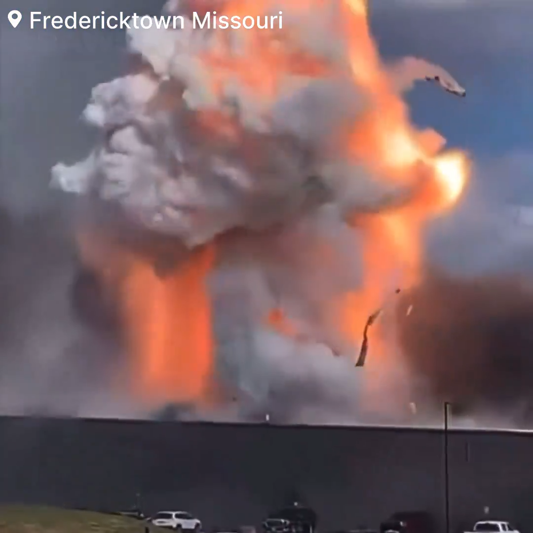 explosion - Fredericktown Missouri