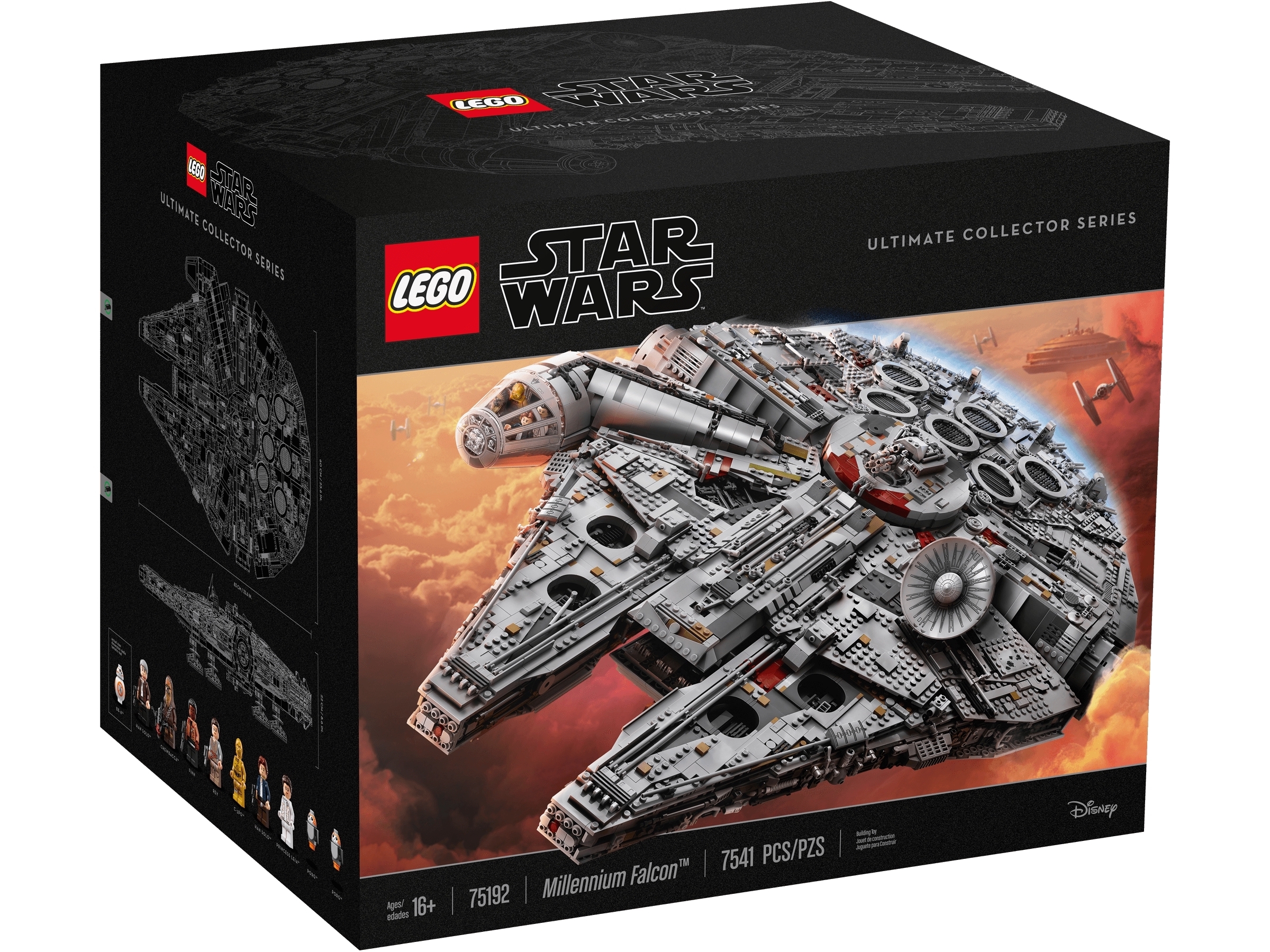 You can’t say Star Wars toys without Lego, and the Ultimate Collector's Millennium Falcon is the real deal. In 2007 this set was already $500. Now, it’s about four times more. 