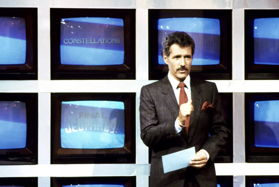 alex trebek jeopardy 1984 - Constellations Fina