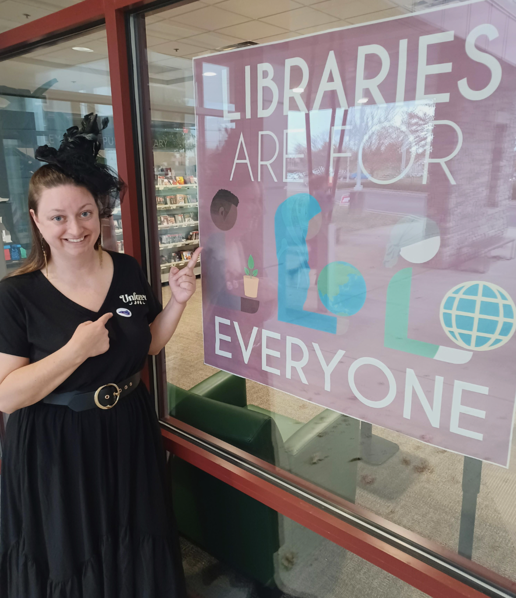 “My Wife is SO excited to be voting early, in a library, on Halloween, as a witch!”