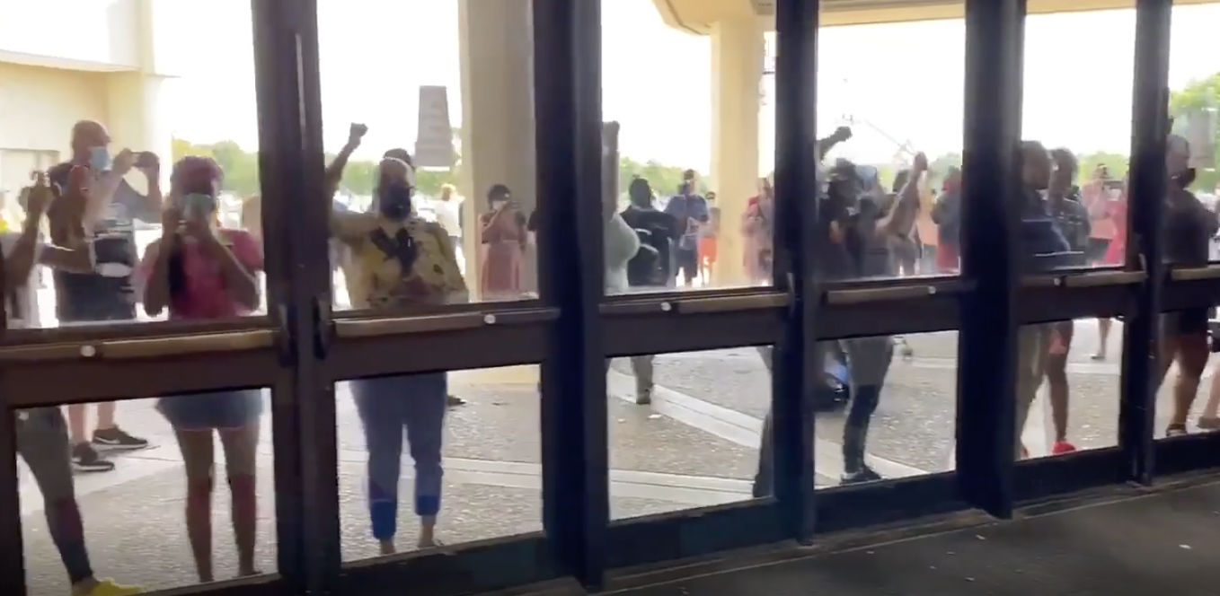 Voters in Jefferson County, KY who were locked out because polls closed before they could cast their vote.