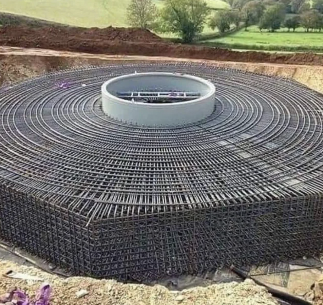 concrete wind turbine base