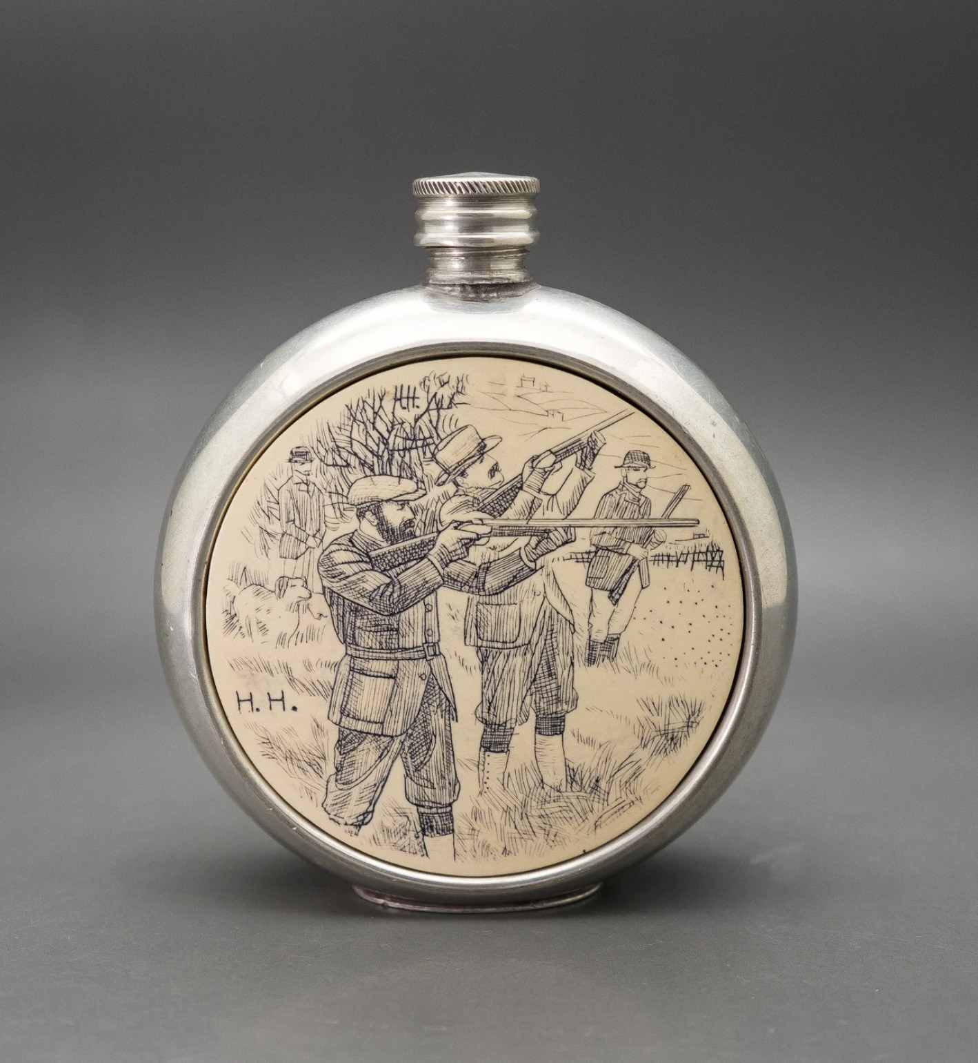 pocket watch - H.H.