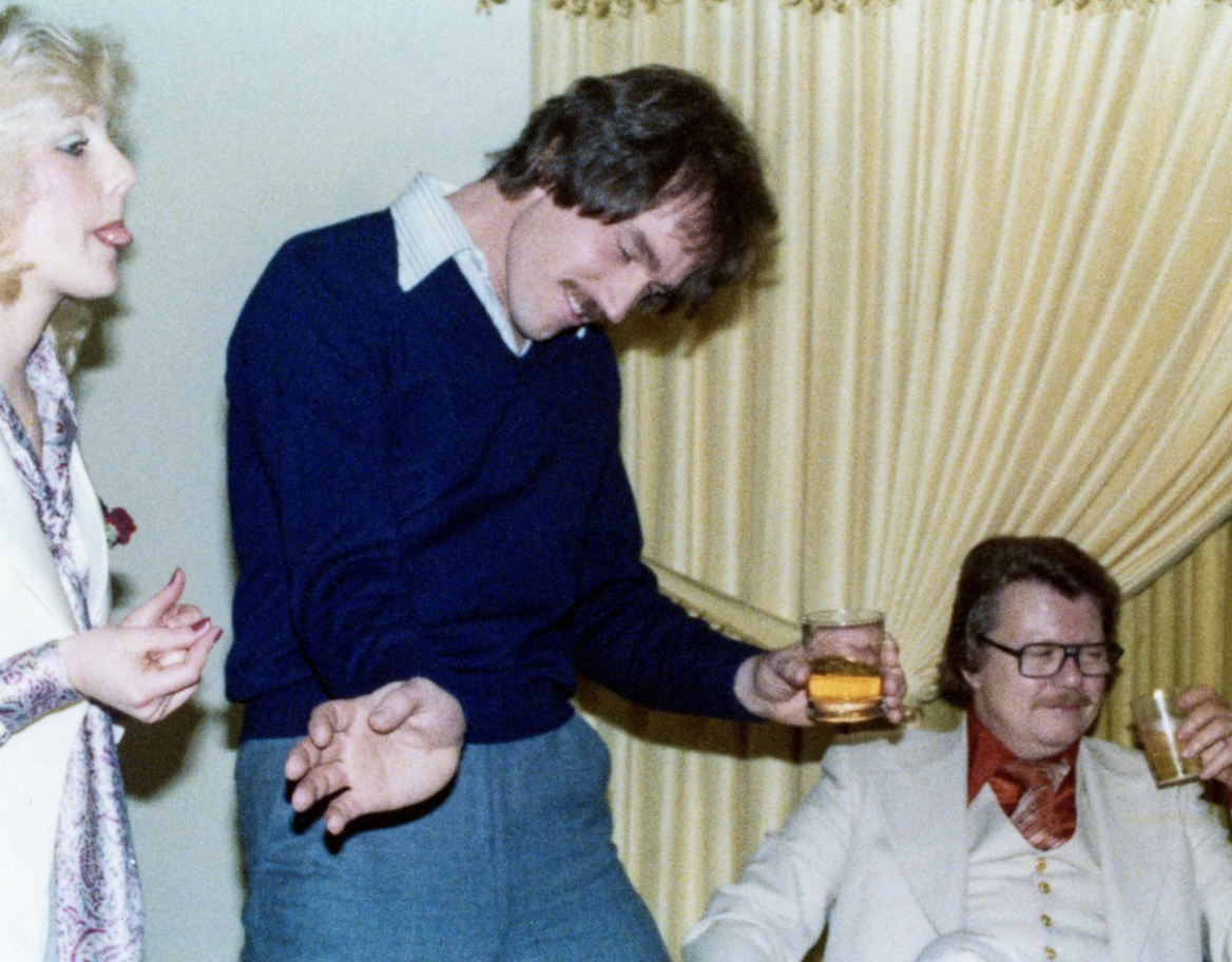 “Cocktail party at my parents' house in January, 1978.”