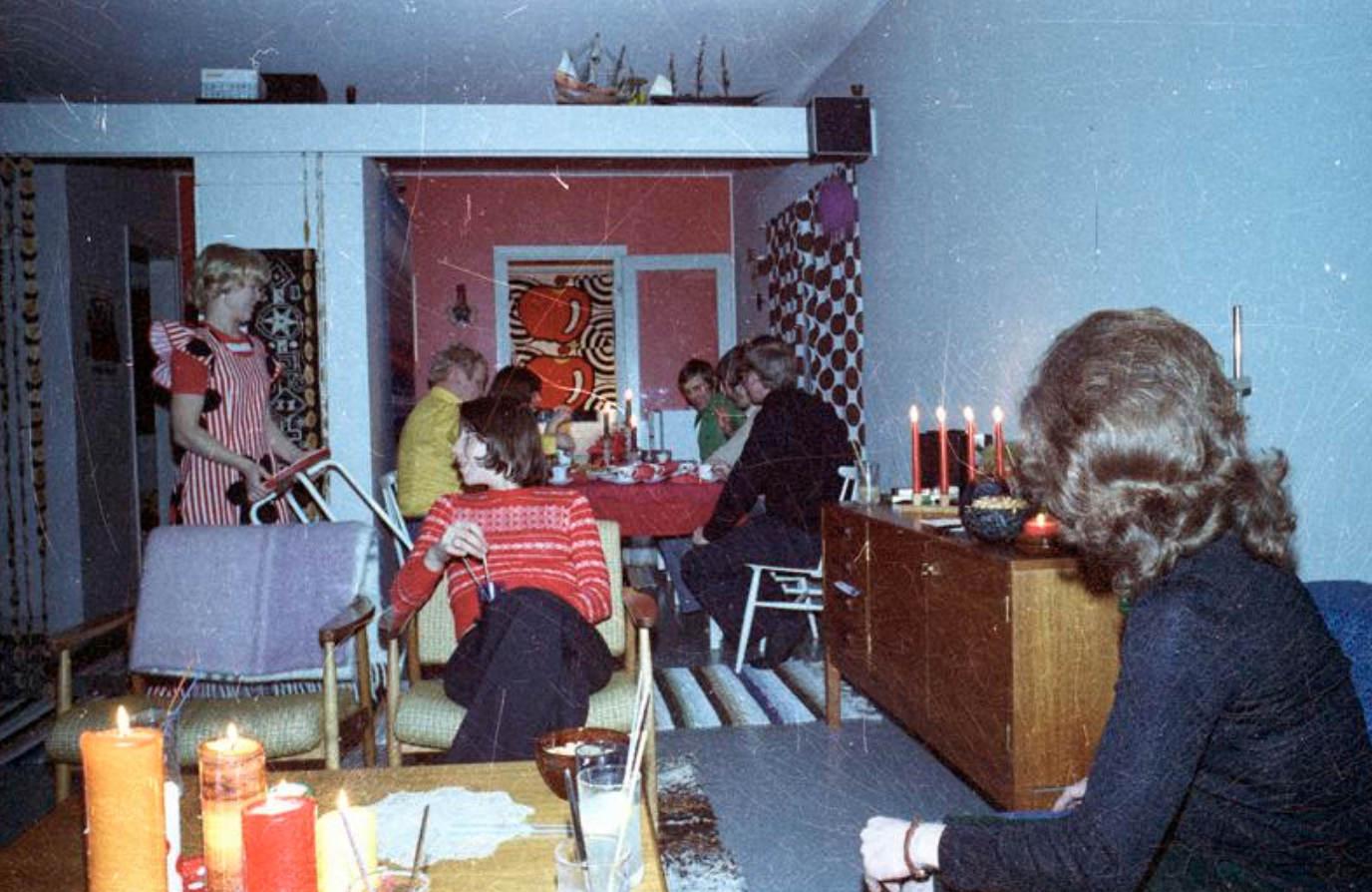 House party, 1976.