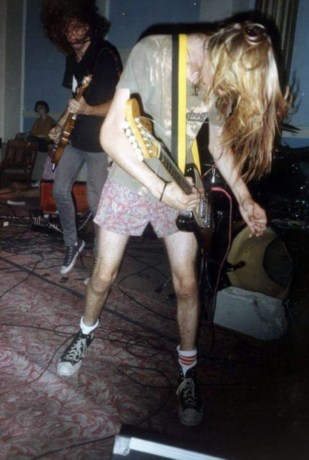 Nirvana playing a house party, late 1980's.