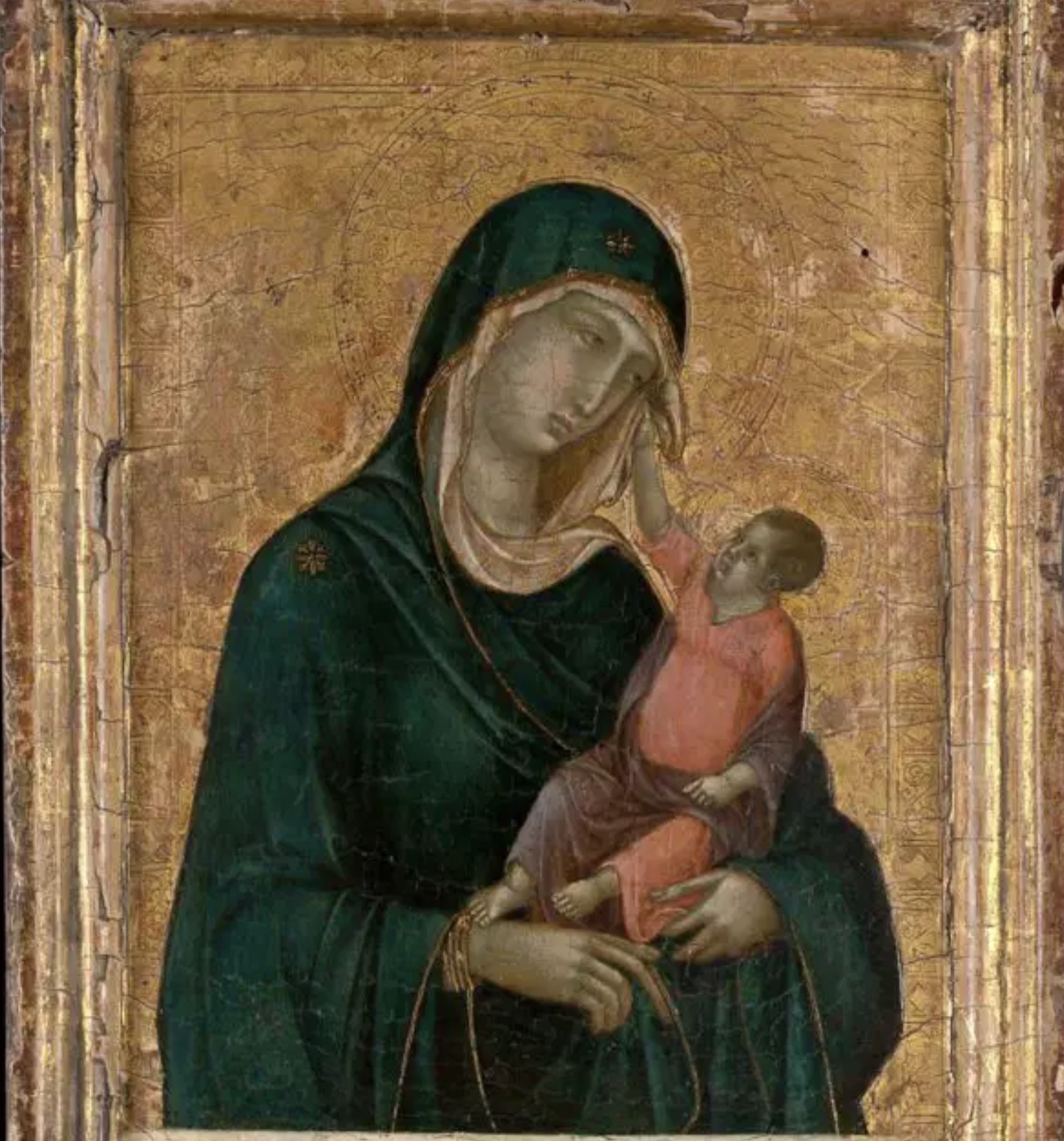 duccio di buoninsegna madonna and child