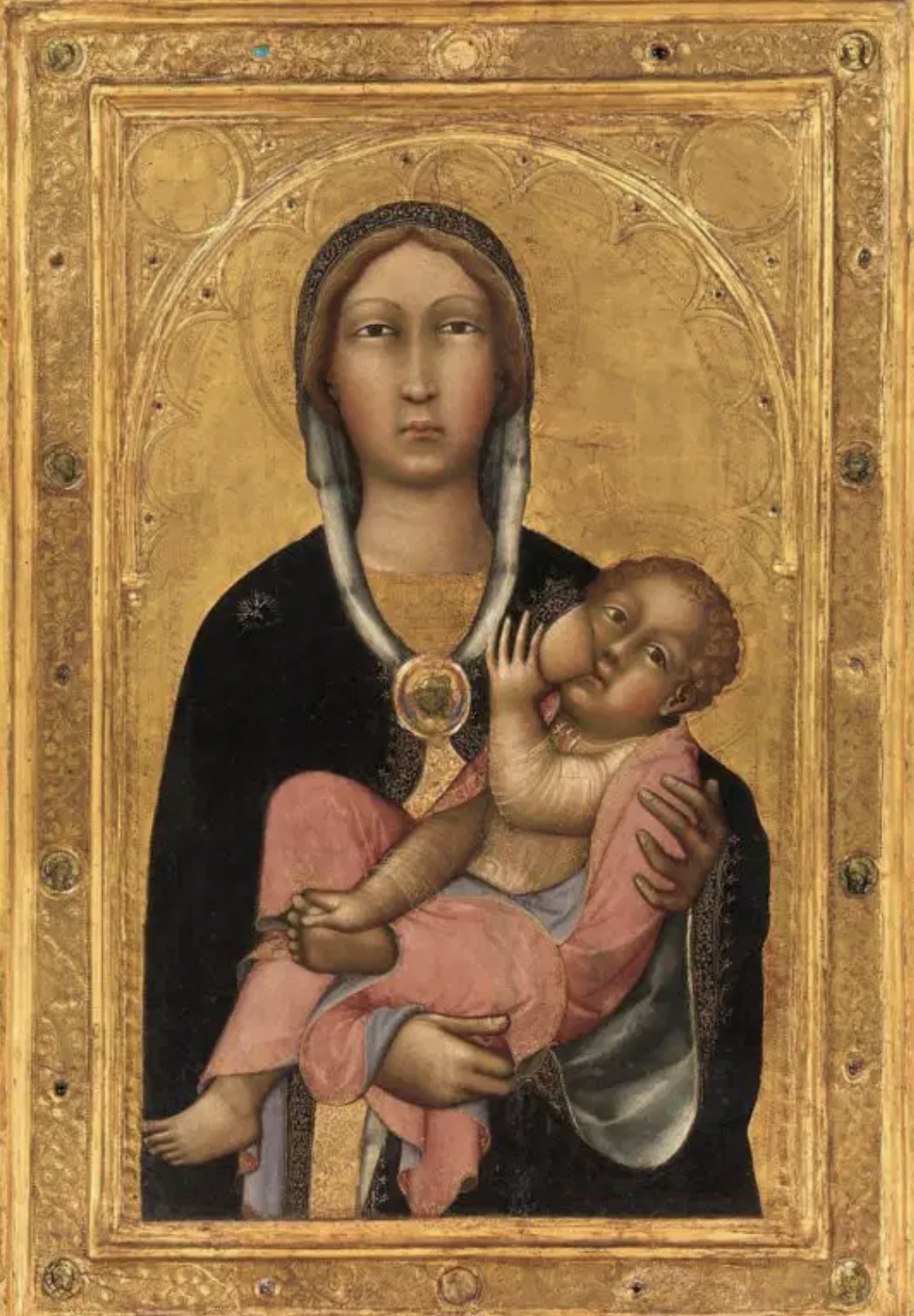 madonna and child medieval art