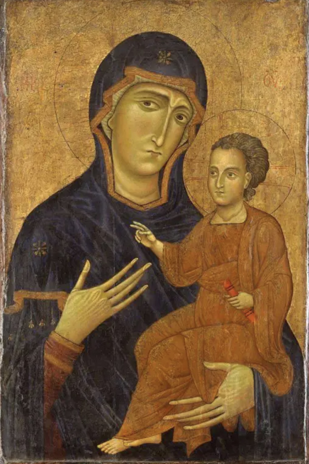 madonna and child painting berlinghiero