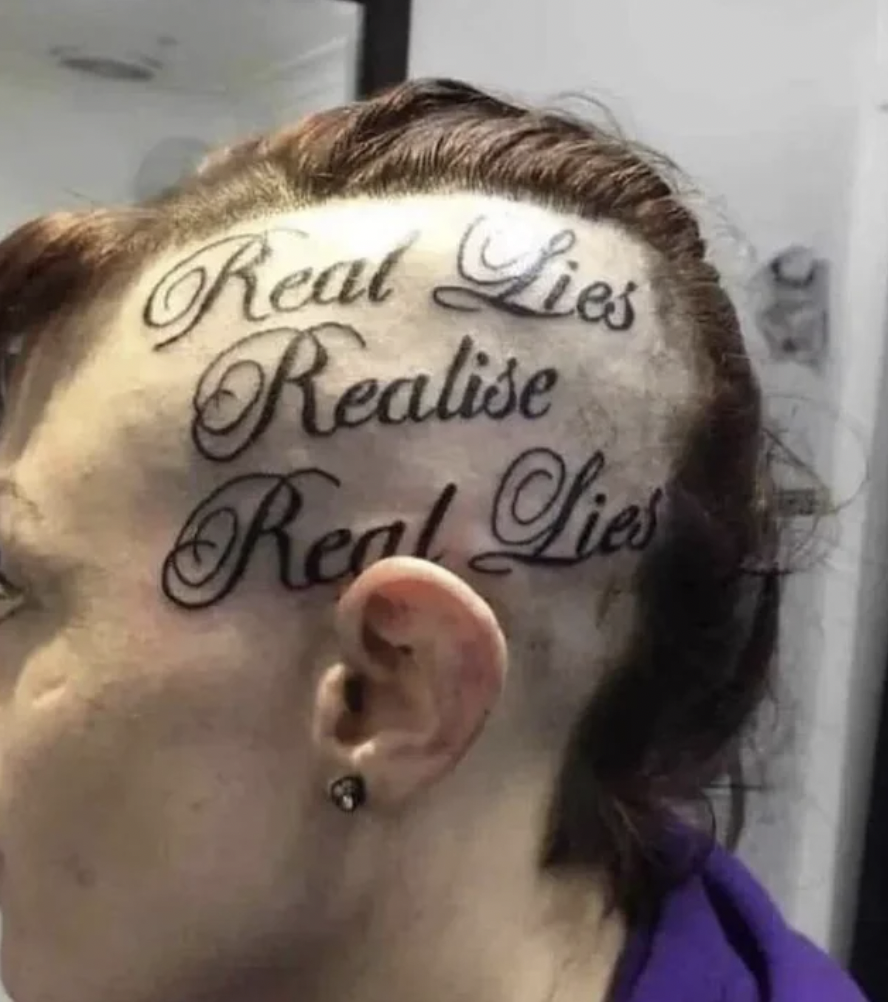 girl - Real Lies Realise Real Lies