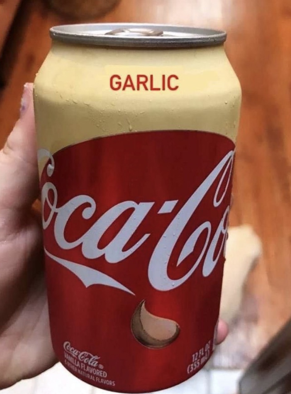 coca-cola - Garlic cal CocaCola Vanilla Flavored Ayer Natural Flavors 355m