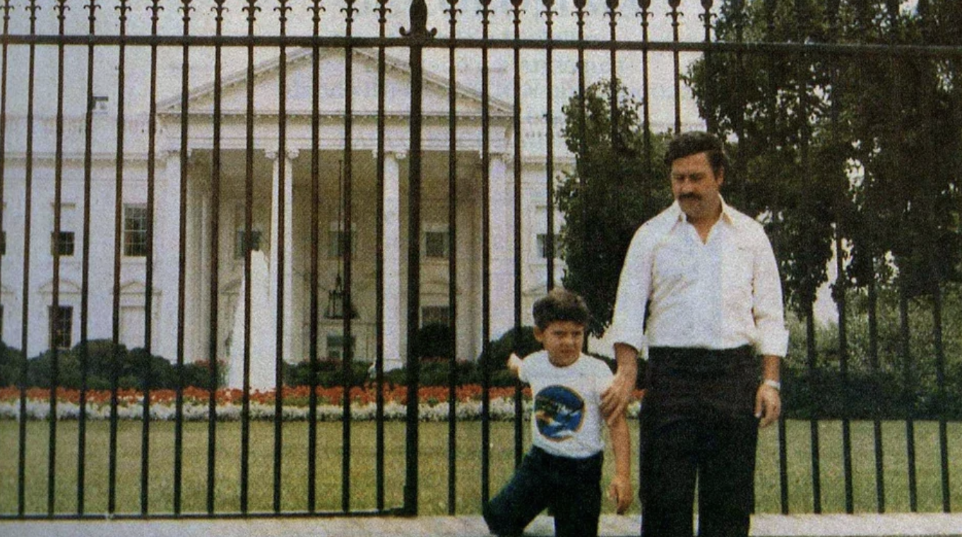 pablo escobar white house