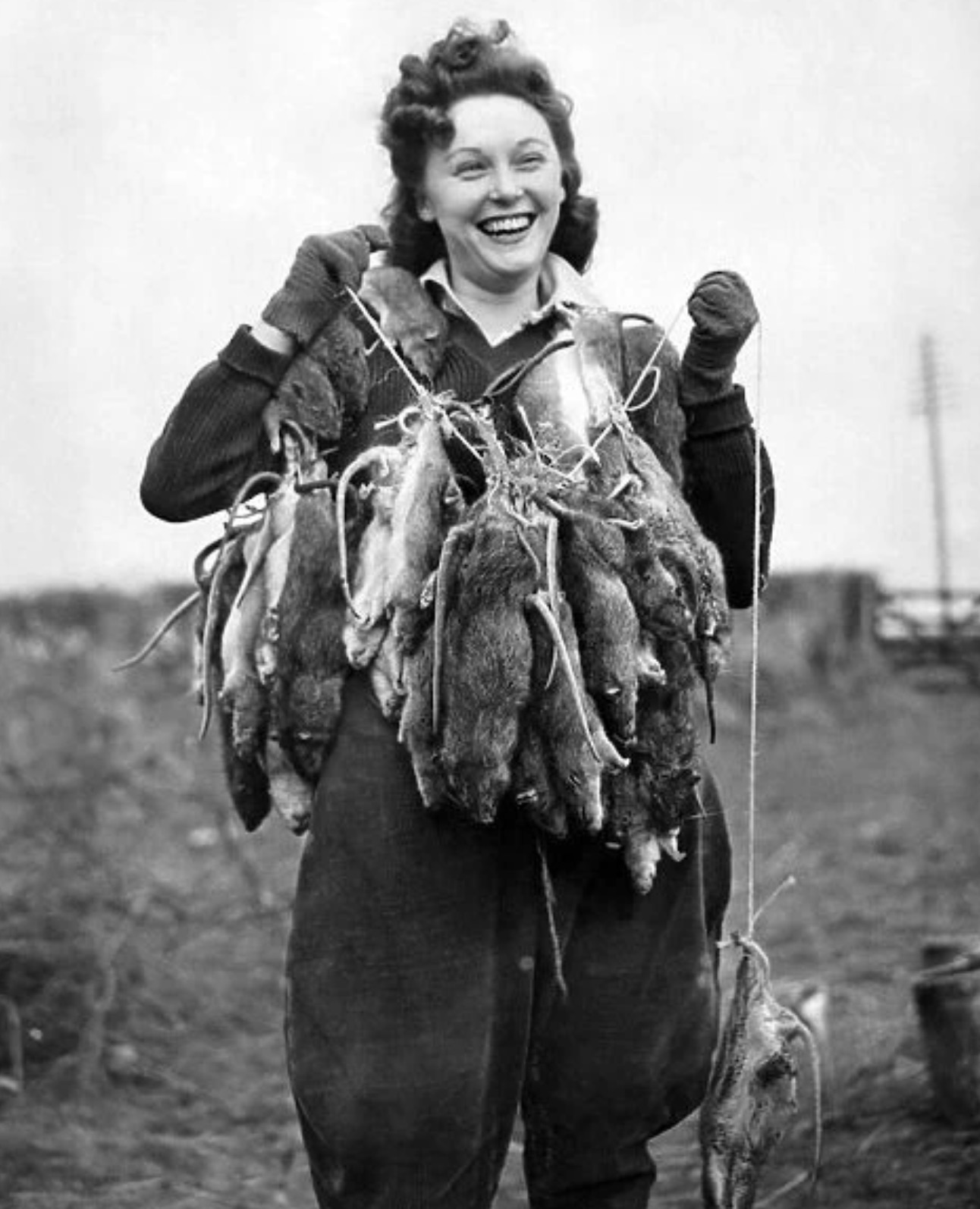 women's land army rat catchers