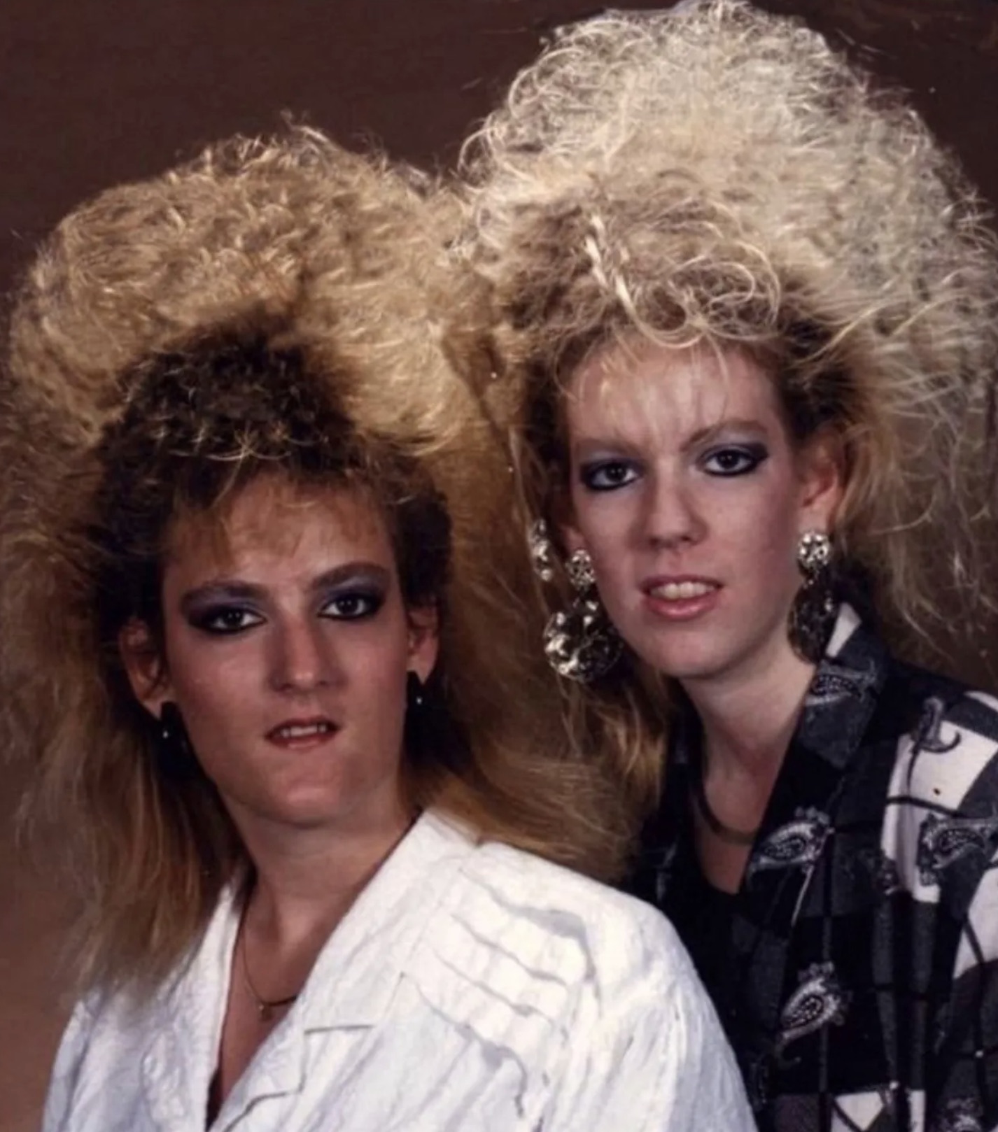 80s big hair