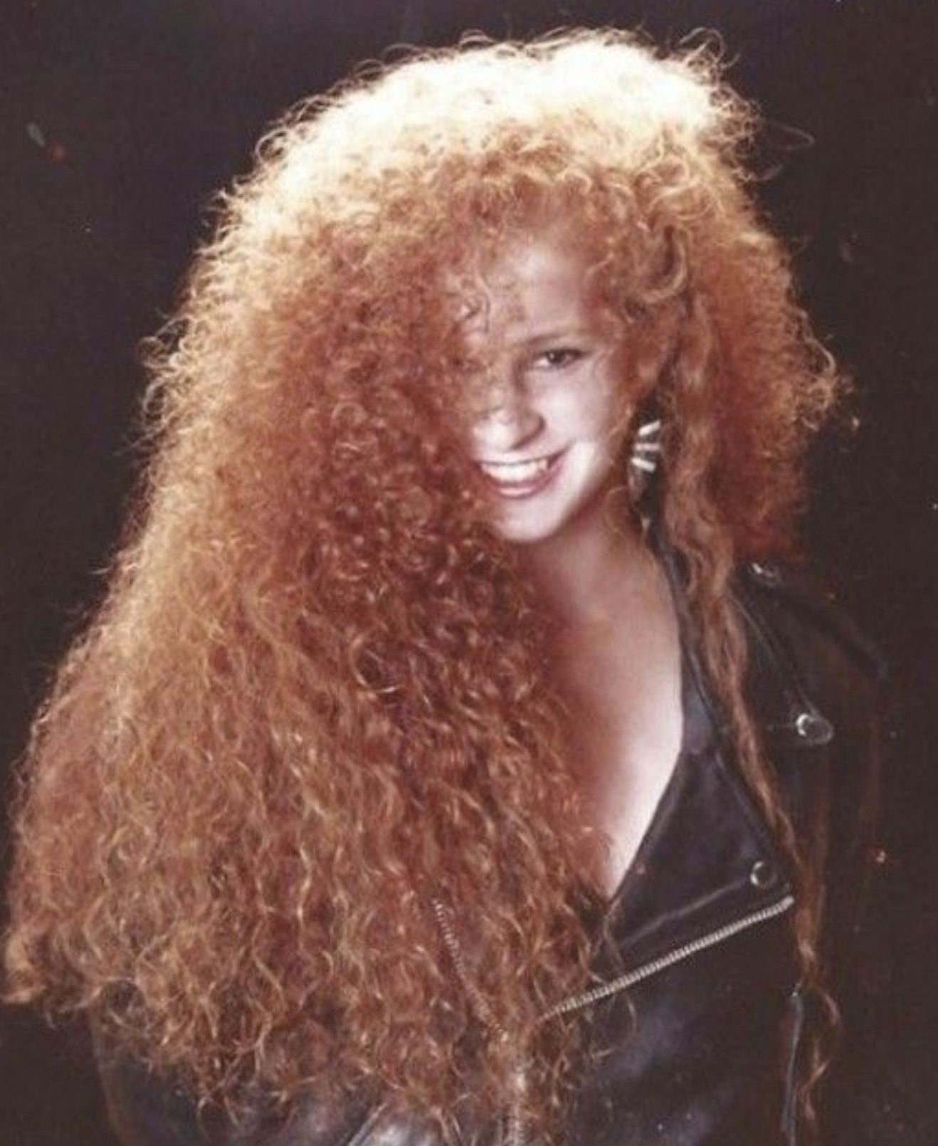 girl 80s red hair