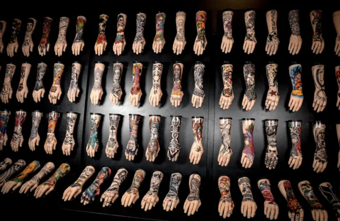 100 hands tattoo