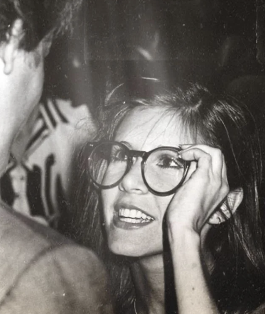 carrie fisher harrison ford glasses