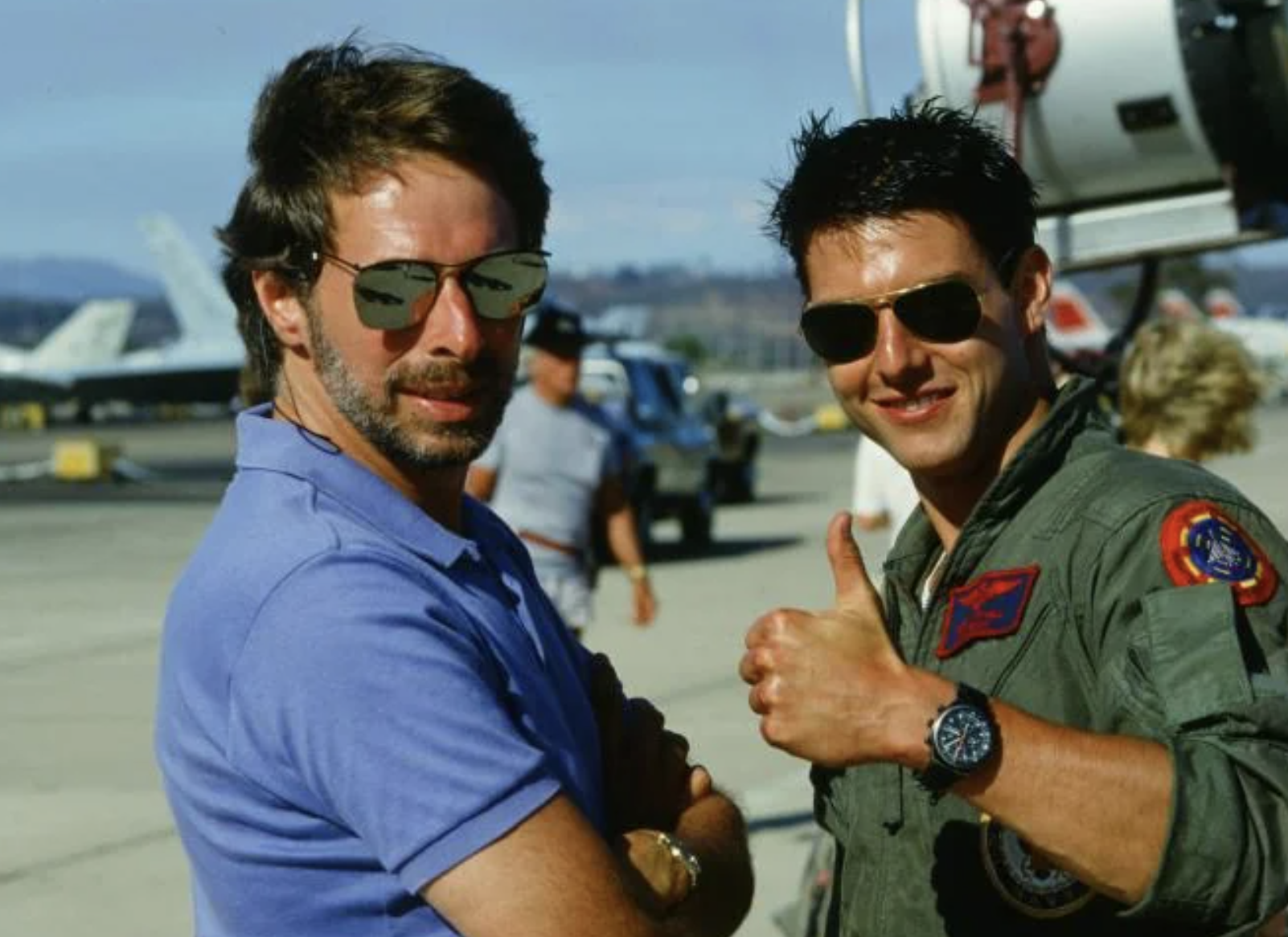 Top Gun Set Ace Photos Behind-the-Scenes of the Original ‘Top Gun’ | eBaum's World