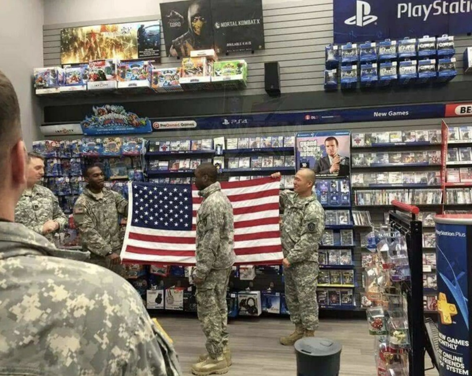 flag of the united states - Mortal Kombatx PlayStati New Games Be tion Plus Games Nthly Online Ends System