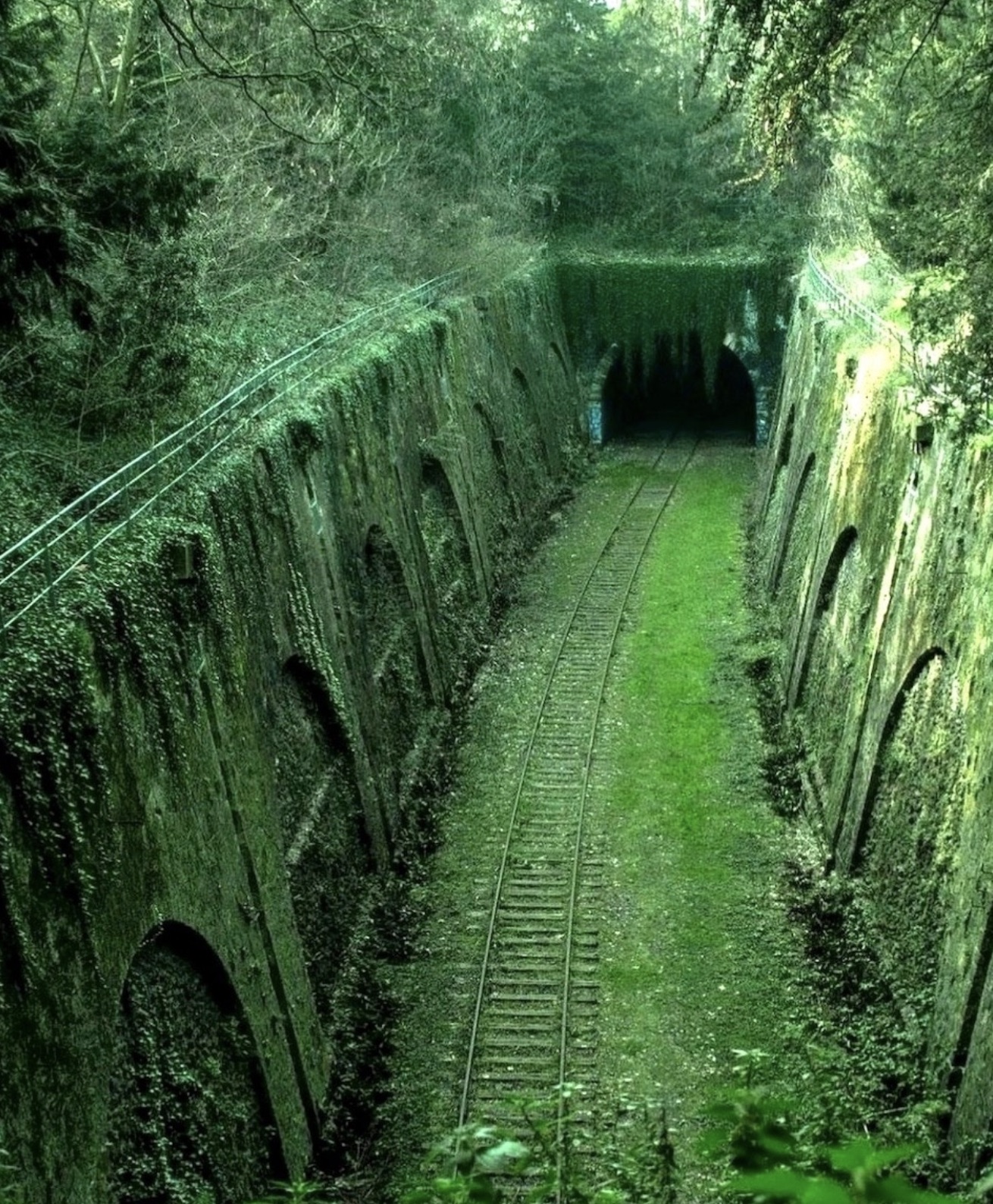 abandoned tunnel in france