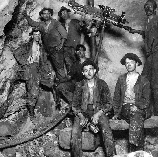 old west miners