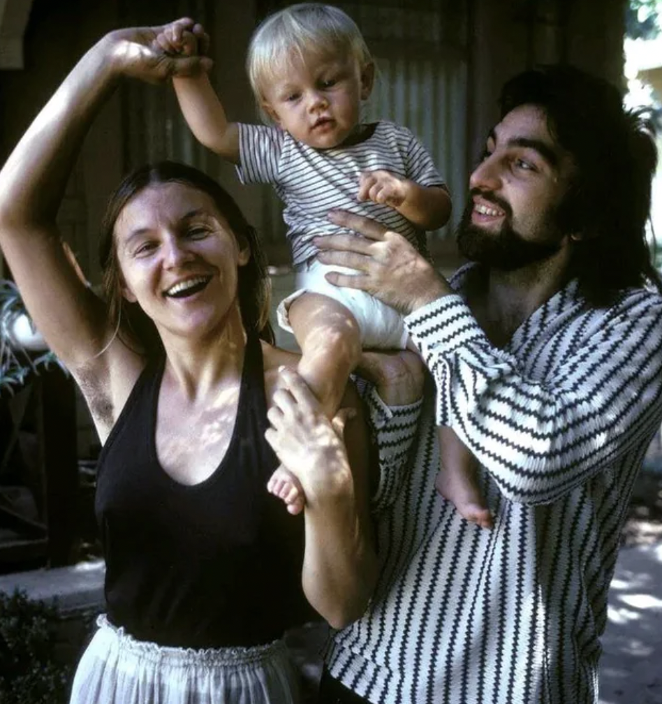 leonardo dicaprio parents hippies