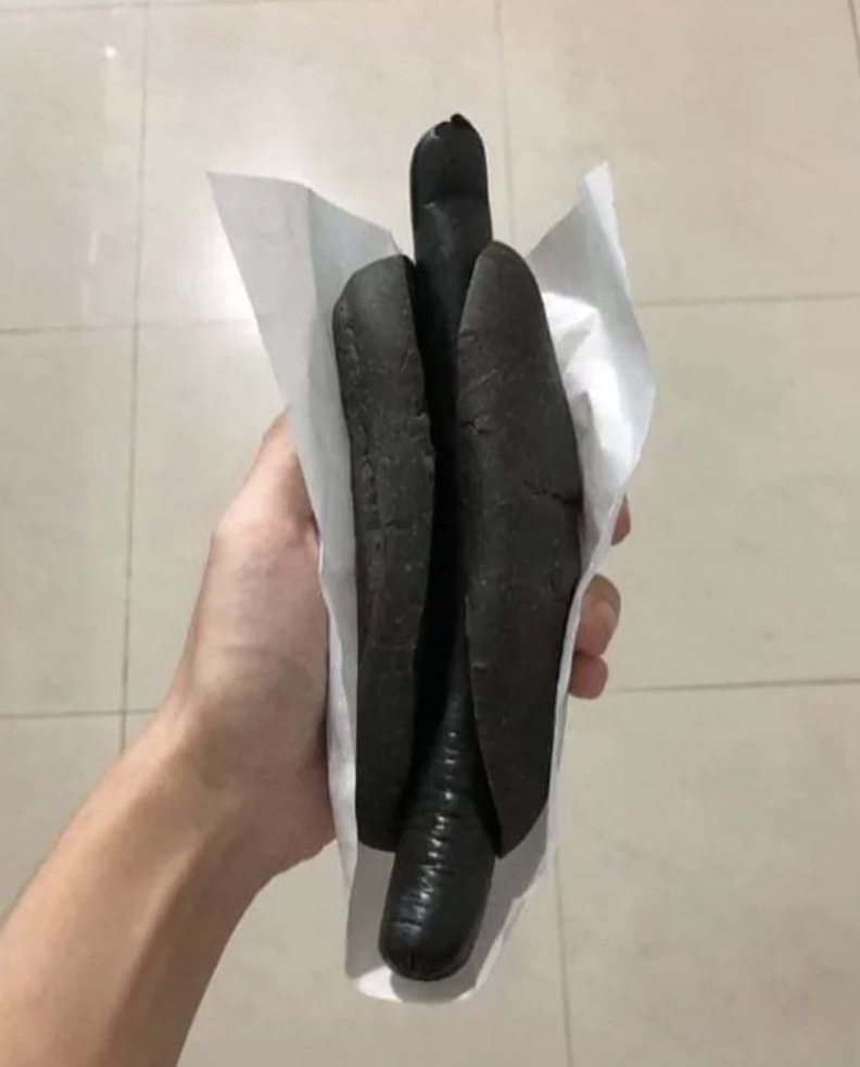 ikea jet black hotdog